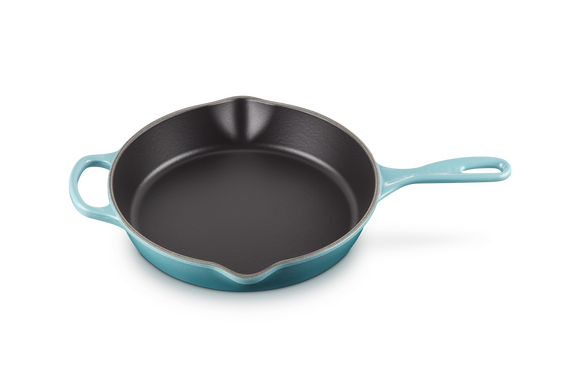 Le Creuset diepe skillet 26 cm caribbean blue - afb. 3