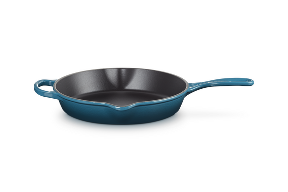 Le Creuset diepe skillet 26 cm deep teal - afb. 3