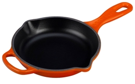 Le Creuset ronde skillet 16 cm ORANJErood