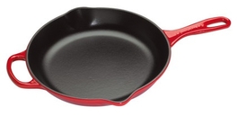 Le Creuset ronde skillet 23 cm kersenrood