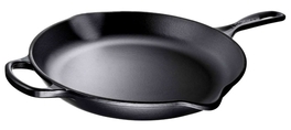 Le Creuset ronde skillet 23 cm mat zwart