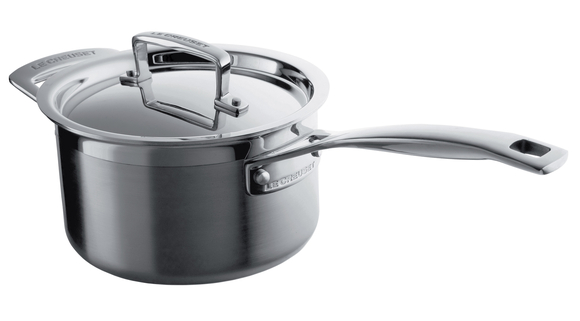 Le Creuset Magnetik steelpan 16 cm 1,9 ltr - afb. 1