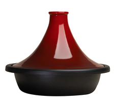 Le Creuset tajine 31 cm kersenrood