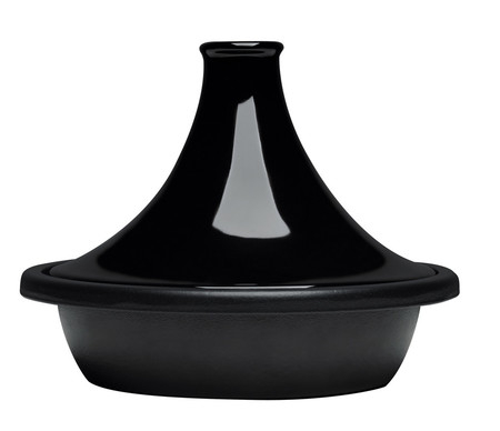 Le Creuset tajine 31 cm zwart - afb. 1